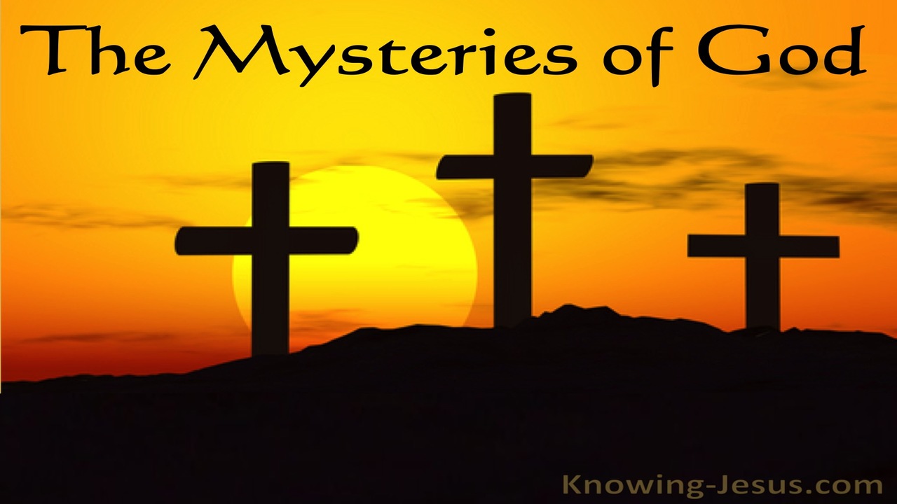 1 Corinthians 4:1 The Mysteries of God (devotional)08:18 (gold)